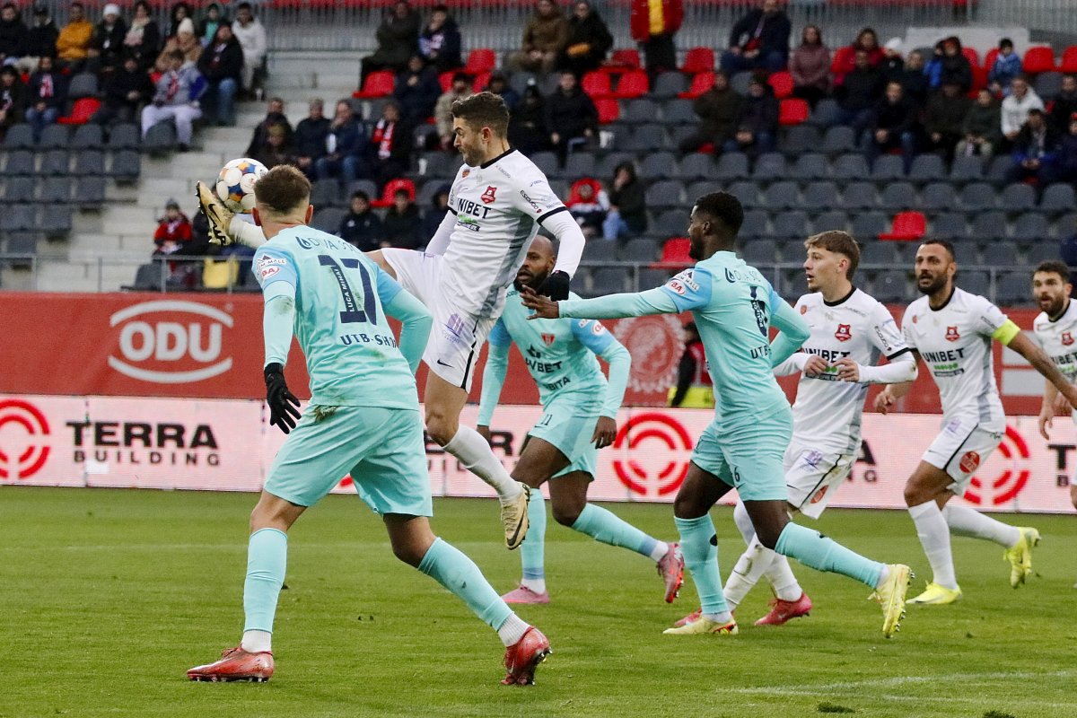 Hermannstadt are 8 meciuri consecutive fără victorie în SuperLigă