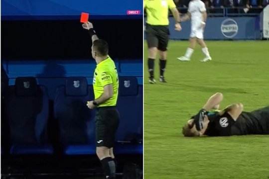 Cartonaș roșu în Farul - FCSB. Gestul lui Darius Olaru l-a scos din sărite pe fostul internațional