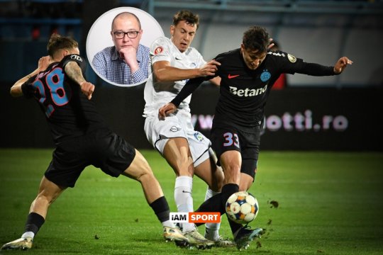 "Trei puncteee! De ce n-ar mai spera FCSB să fie campioană, dacă Superliga tremură în fața ei?". Remus Răureanu e convins că "Gigi Becali are motive să fie iar optimist. Cu niște gafe halucinante, Farul îi menține pe roș-albaștri în calcule"