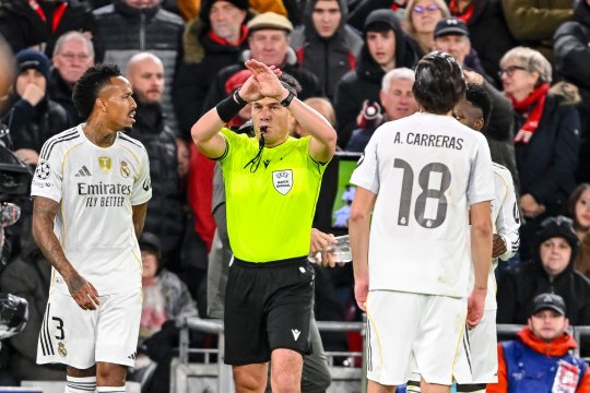 A greșit Isvtan Kovacs? UEFA a dat verdictul în privința fazei controversate din Liverpool - Real Madrid