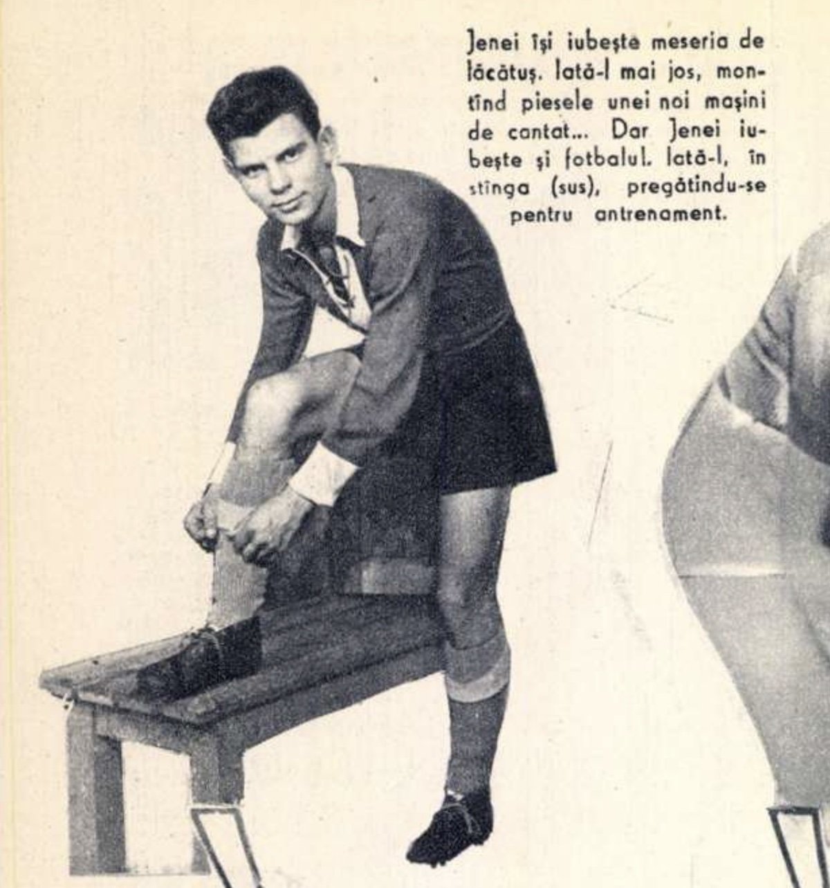 Emeric Ienei - presa îl scria Jenei - în 1955