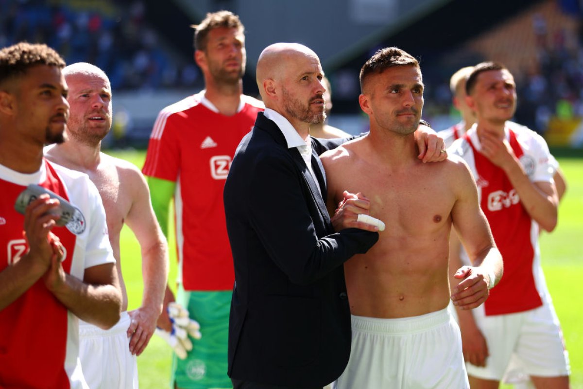 Erik ten Hag, în precedentul său mandat la Ajax