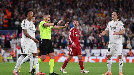 Acuze din Anglia pentru Istvan Kovacs, după Liverpool - Real Madrid: ”Decizie bizară”