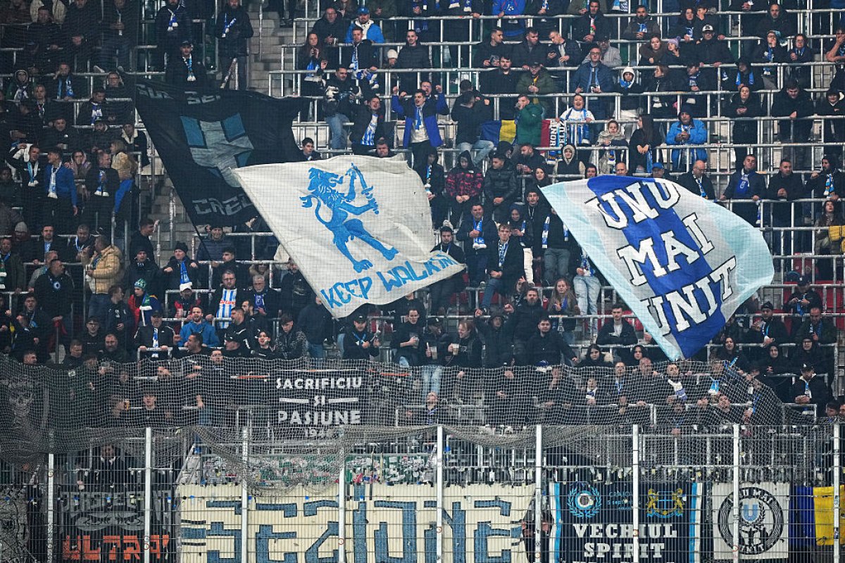 Aproximativ 1000 de fani ai Craiovei au însoțit echipa la Viena pentru meciul cu Rapid