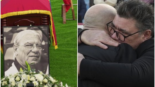 Pregătiri la stadionul din Oradea pentru înmormântarea lui Emeric Ienei. Gabi Balint, cu lacrimi în ochi: ”Ne spunea tot timpul: «Nu există jucători mai buni decât voi»”
