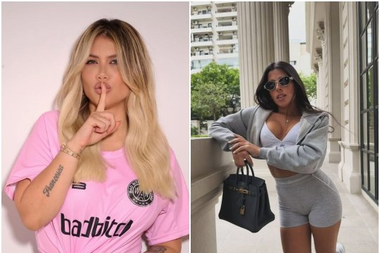 Wanda Nara și iubita fotbalistului pe care l-ar fi abordat, întâlnire de gradul zero la un show tv: "Voi profita de această ocazie"
