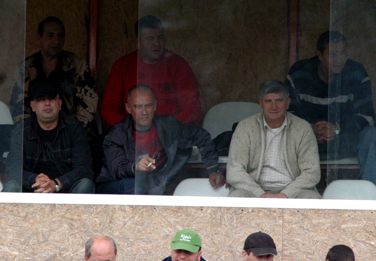 Gigi Nețoiu, primul din stânga, are 66 de ani