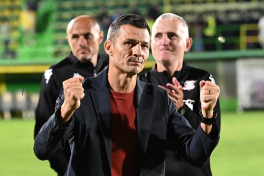 Constantin Gâlcă ezultă după victoria cu Argeș: ”Am făcut un meci foarte bun! Felicitări jucătorilor”