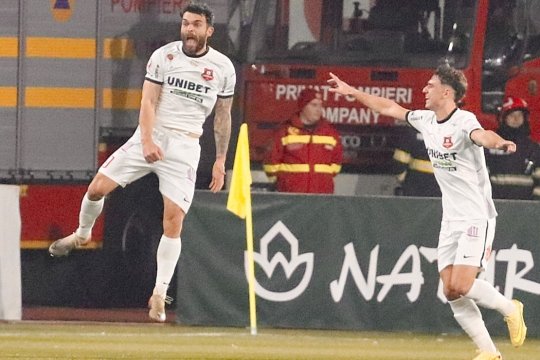 Hermannstadt - FCSB 2-1, ACUM, pe iAMsport.ro. Lovitură de teatru la Sibiu: gazdele trec în avantaj