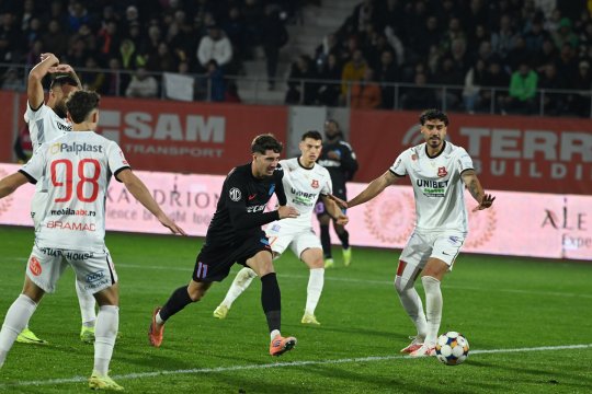 Hermannstadt - FCSB 3-3. Politic salvează campioana de la un eșec, în prelungiri