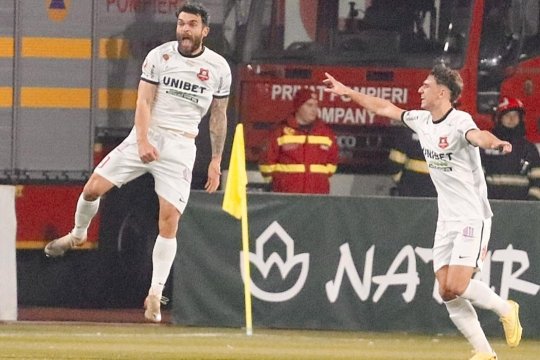 Hermannstadt - FCSB 2-1, ACUM, pe iAMsport.ro. Lovitură de teatru la Sibiu: gazdele trec în avantaj