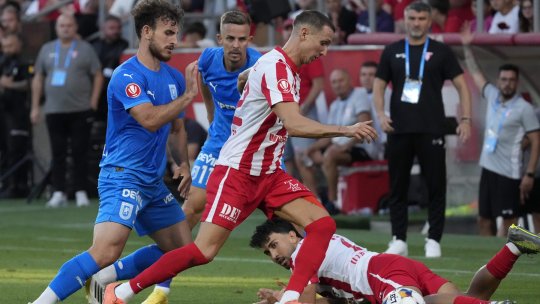 Universitatea Craiova - UTA Arad, pe iAMsport.ro, de la 17:30. Oltenii urcă pe podium dacă obțin victoria