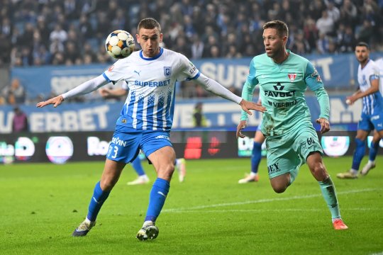 Universitatea Craiova - UTA Arad 1-1, ACUM, pe iAMsport.ro. Arădenii nu se bucură mult de avantaj. Romanchuk restabilește egalitatea!