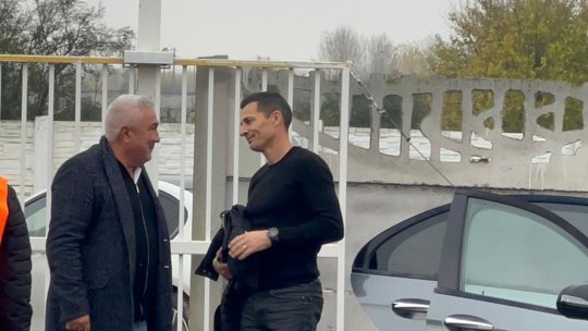 Costel Gâlcă și-a făcut apariția la meciul unei rivale din SuperLiga