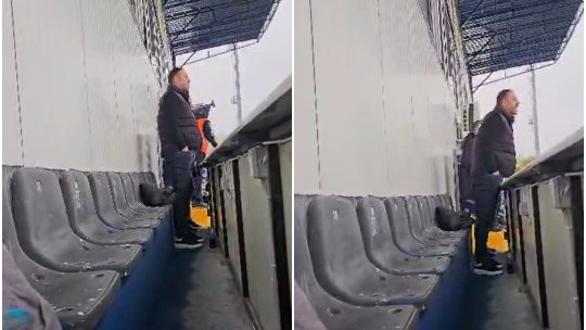 ”Bă, nu ți-e rușine, bă?”. Președintele Sloboziei, în pragul unei crize de nervi la faza golului