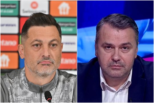 Vali Moraru l-a ironizat în direct pe Mirel Rădoi: ”Foarte simpatic! Ne mai consultăm cu colegii de la Al-Jazeera, să nu se simtă luat la mișto”