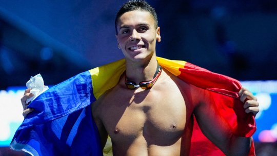 De Ziua României, David Popovici a postat un mesaj din 8 cuvinte