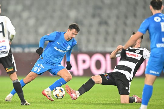U Cluj - Universitatea Craiova 0-0, pe iAMsport.ro. Oaspeții au inițiativa și în partea secundă