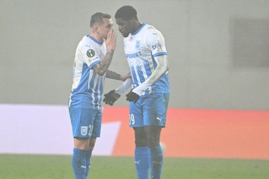 Reacția lui Alexandru Cicâldău după ce colegul său a ratat un penalty cu Sparta Praga: ”Suntem dezamăgiți” + Steven Nsimba, categoric: ”Vom face orice”