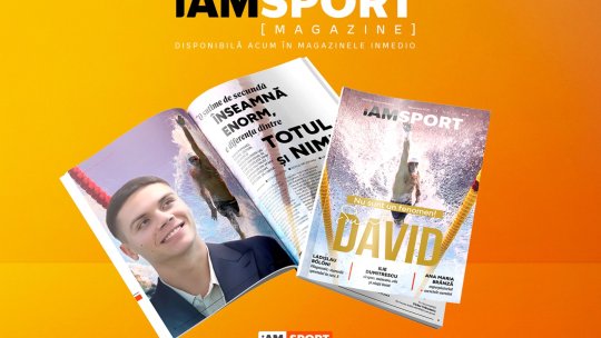 Peste jumătate din tirajul I AM SPORT Magazine s-a vândut în primele 3 zile. Unde mai găsești revista