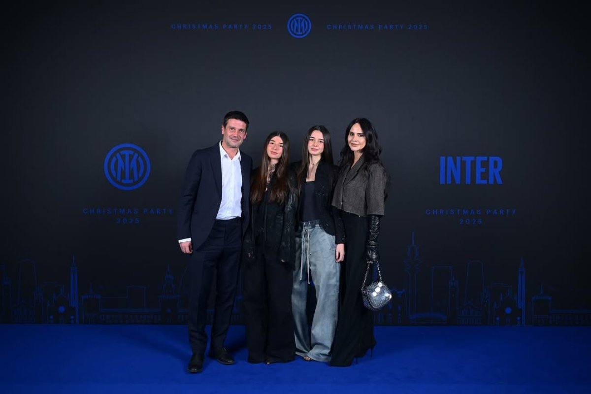 Cristi Chivu și familia sa