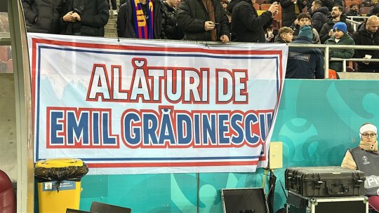 Emil Grădinescu a reacționat după ce a văzut bannerul de susținere de la FCSB-Feyenoord: ”Suporterii nu pot fi manevrați”