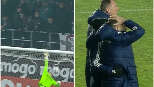 Greșeală de portar? Laszlo Balint s-a luat cu mâinile de cap după execuția lui Paul Iacob