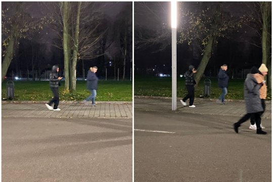 Jucător de la FCSB, spectator-surpriză la Dinamo-Metaloglobus. A încercat să treacă neobservat, dar fără succes