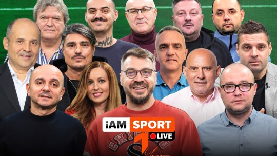 Sărbătorim un an de iAMsport LIVE cu o ediție specială: 4 ore de emisiune, invitați de top și revenirea lui Florin Prunea