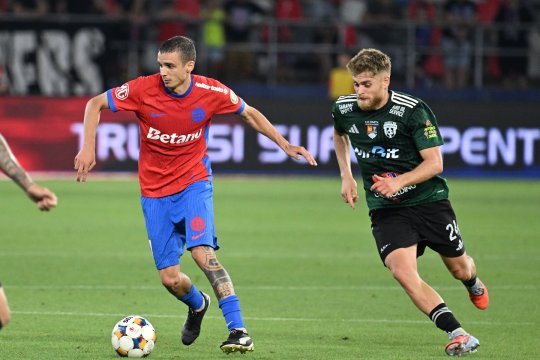 Unirea Slobozia - FCSB, de la 20:30, pe iAMsport.ro. Roș-albaștrii caută drumul spre play-off! Echipele de start