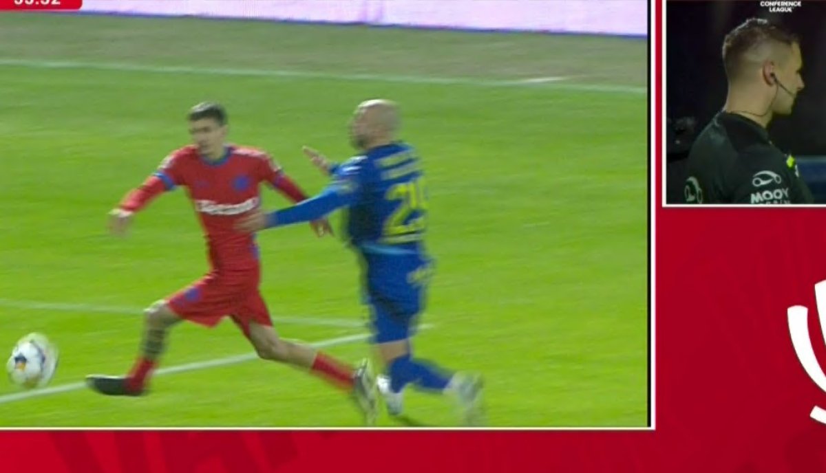 Faza care a schimbat meciul de la Slobozia. De ce l-a eliminat arbitrul pe Șerbănică