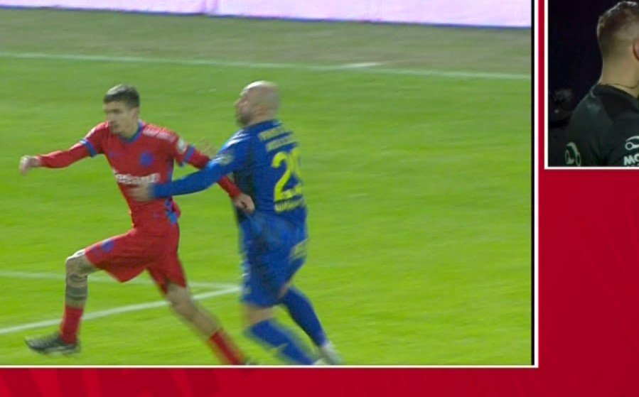 Faza care a schimbat meciul de la Slobozia. De ce l-a eliminat arbitrul pe Șerbănică