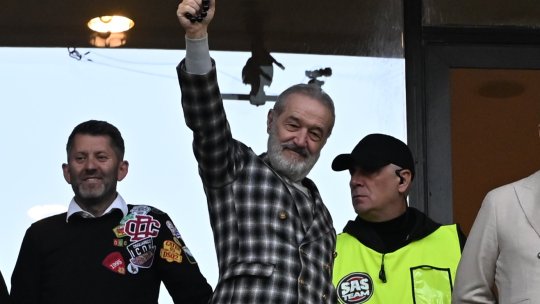 Gigi Becali a intrat în direct și l-a ironizat pe Radu Naum: ”Sigur nu băteam dacă nu ne ajuta arbitrul! Am avut doar 80% posesie”