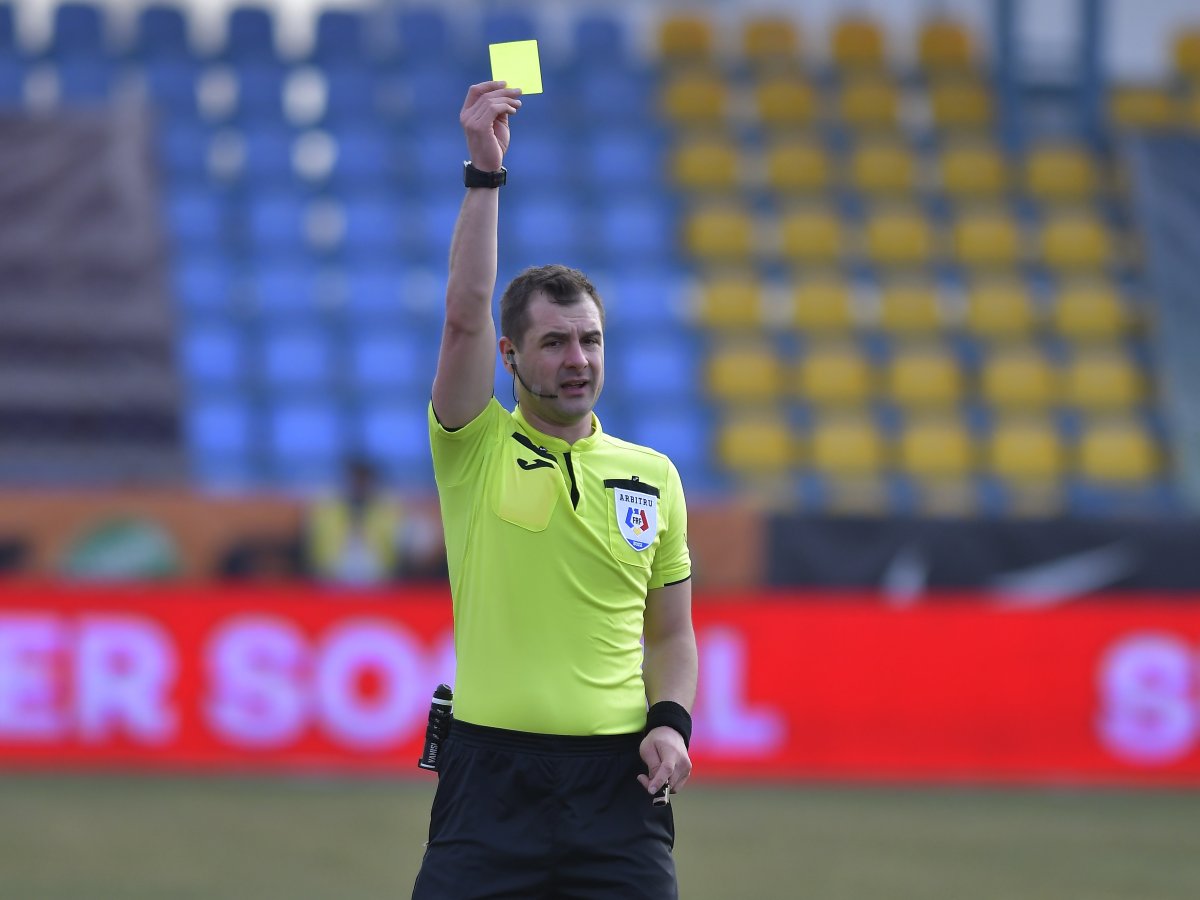 Sorin Costreie, arbitrul aflat în camera VAR la Unirea Slobozia - FCSB
