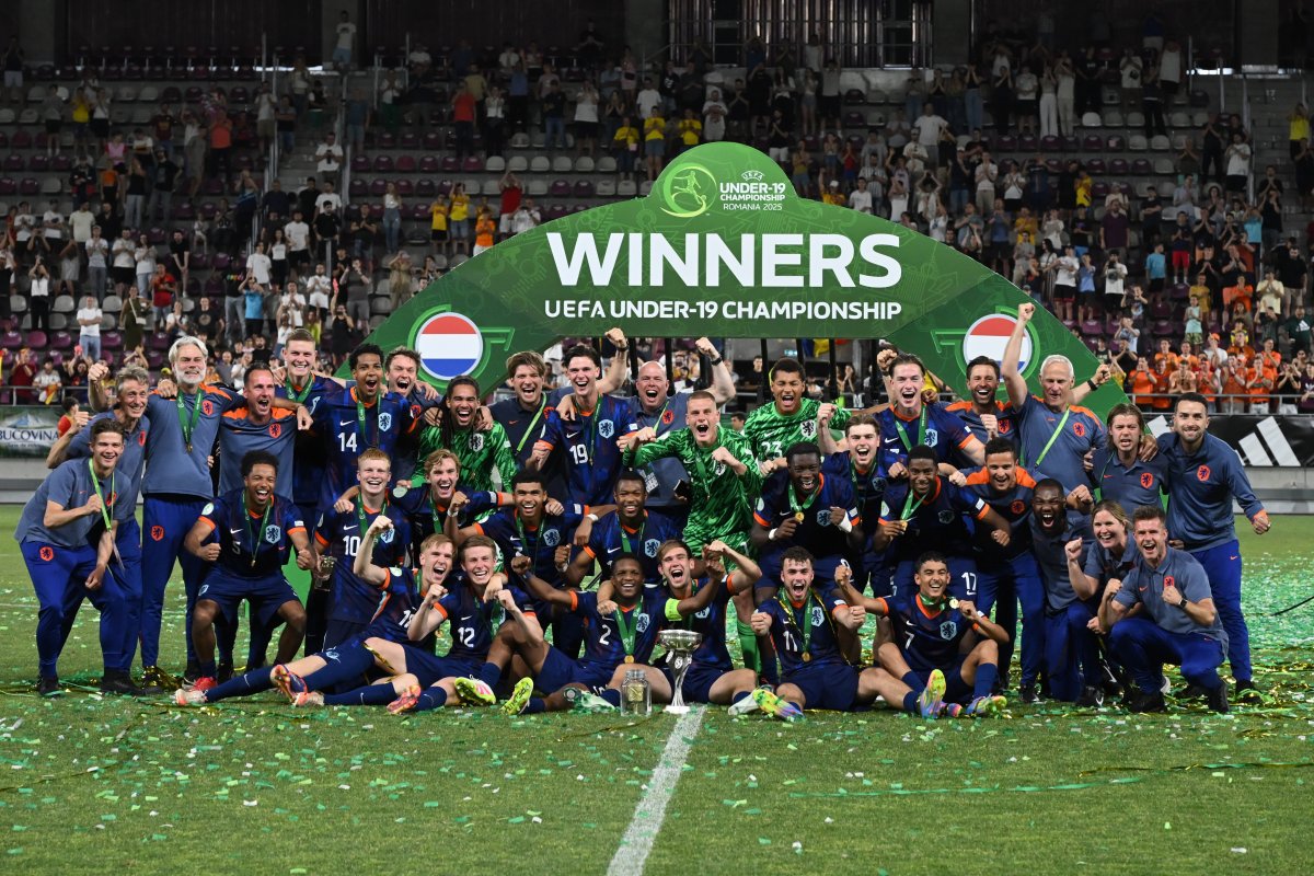 Finala UEFA EURO u19, Spania u19 - Olanda u19 s-a jucat pe Giulești (1-0 pentru Olanda)