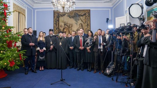 Președintele României, Nicușor Dan, s-a întâlnit cu un fotbalist român la Londra