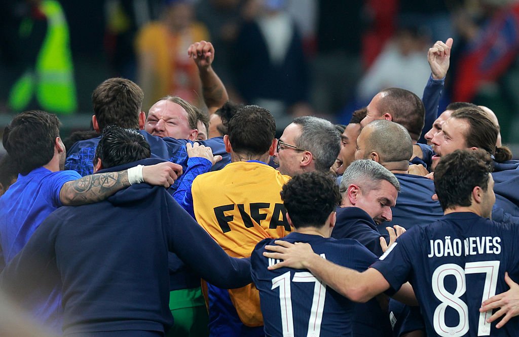 Bucuria celor de la PSG după ce finala Cupei Intercontinentale a fost decisă