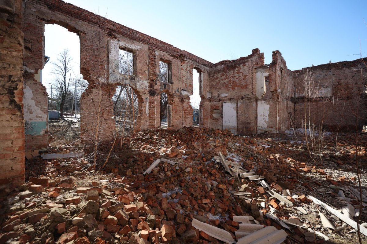 Clădirile distruse din Ucraina în urma războiului