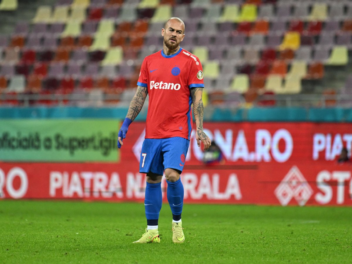 Denis Alibec nu a marcat niciun gol în campionat de când a revenit la FCSB