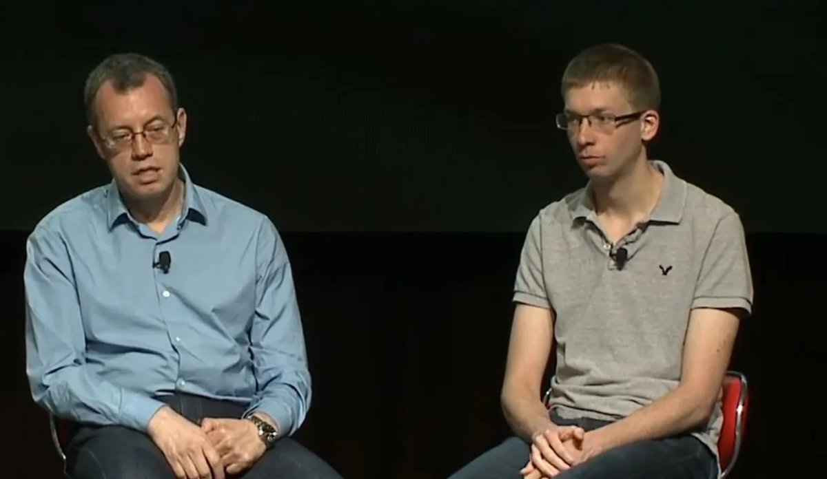 Ion Stoica (stânga) și Matei Zaharia (dreapta)