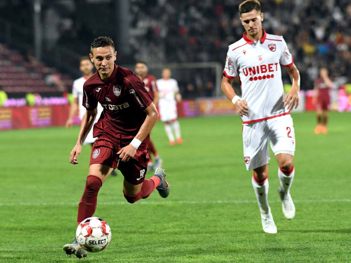 Valentin Costache jucat și pentru CFR Cluj (2018 - 2022) și Rapid (2022-2023)