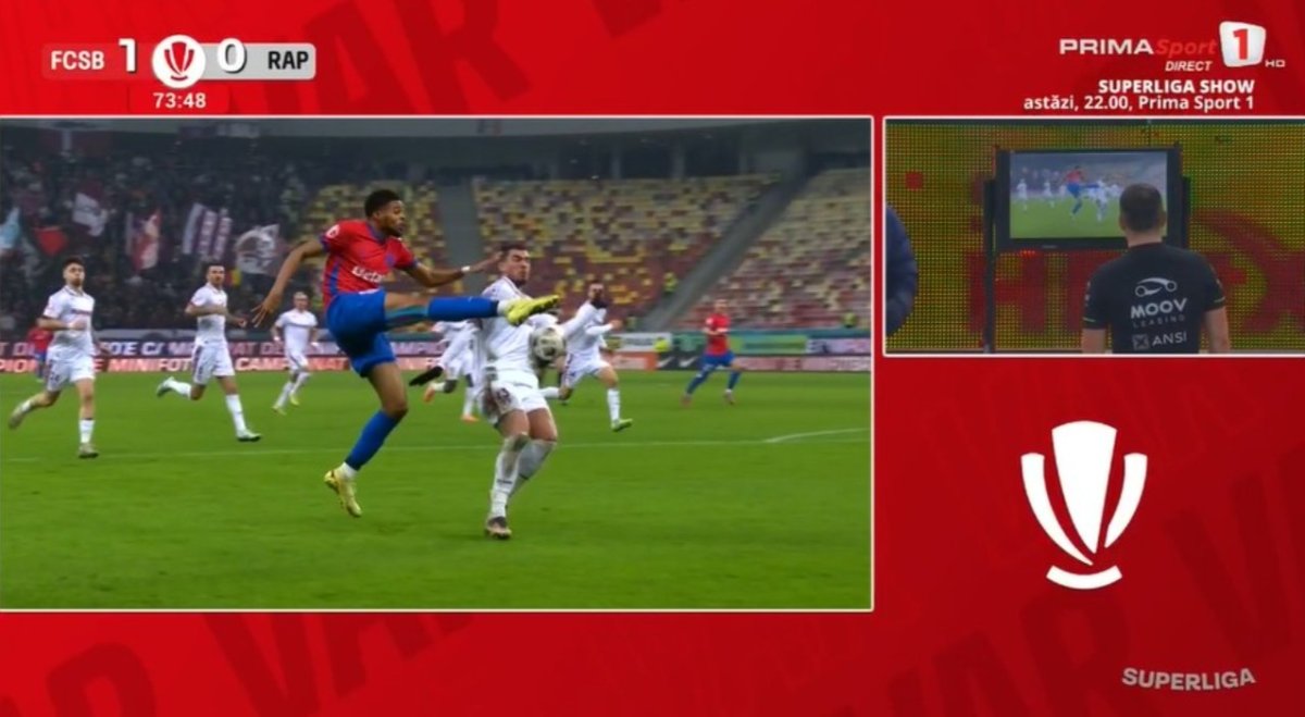 Aceasta este faza în urma căreia Istvan Kovacs a dictat penalty