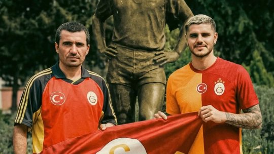 Mauro Icardi, mesaj emoționant pentru Gică Hagi după ce l-a detronat în topul marcatorilor lui Galatasaray