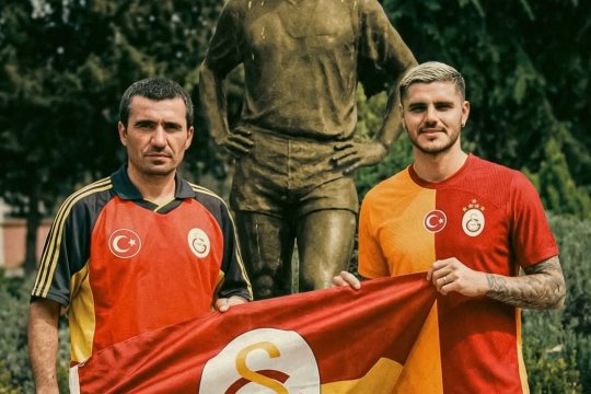 Mauro Icardi, mesaj emoționant pentru Gică Hagi după ce l-a detronat în topul marcatorilor lui Galatasaray