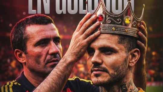 Gică Hagi, impresionat de cuvintele lui Icardi. Ce mesaj i-a transmis ”Regele” argentinianului