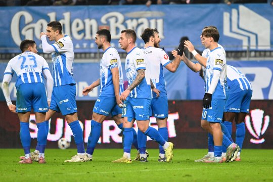 Universitatea Craiova - Csikszereda 5-0. Oltenii au făcut spectacol pe ”Oblemenco” și vor termina anul pe primul loc