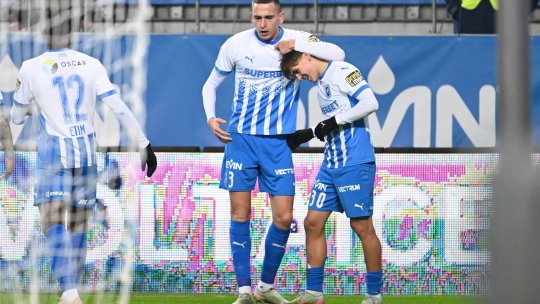 David Matei și Al-Hamlawi, euforici după ce au marcat câte o dublă contra Csikszeredei: ”Astfel de lucruri se întâmplă o dată la 50 de ani”