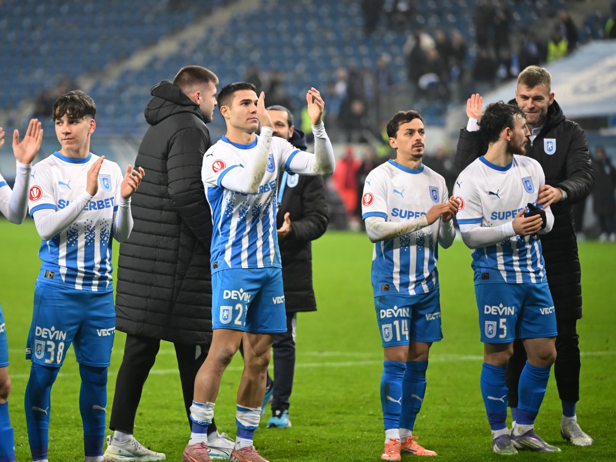 Universitatea Craiova este campioana de iarnă a SuperLigii