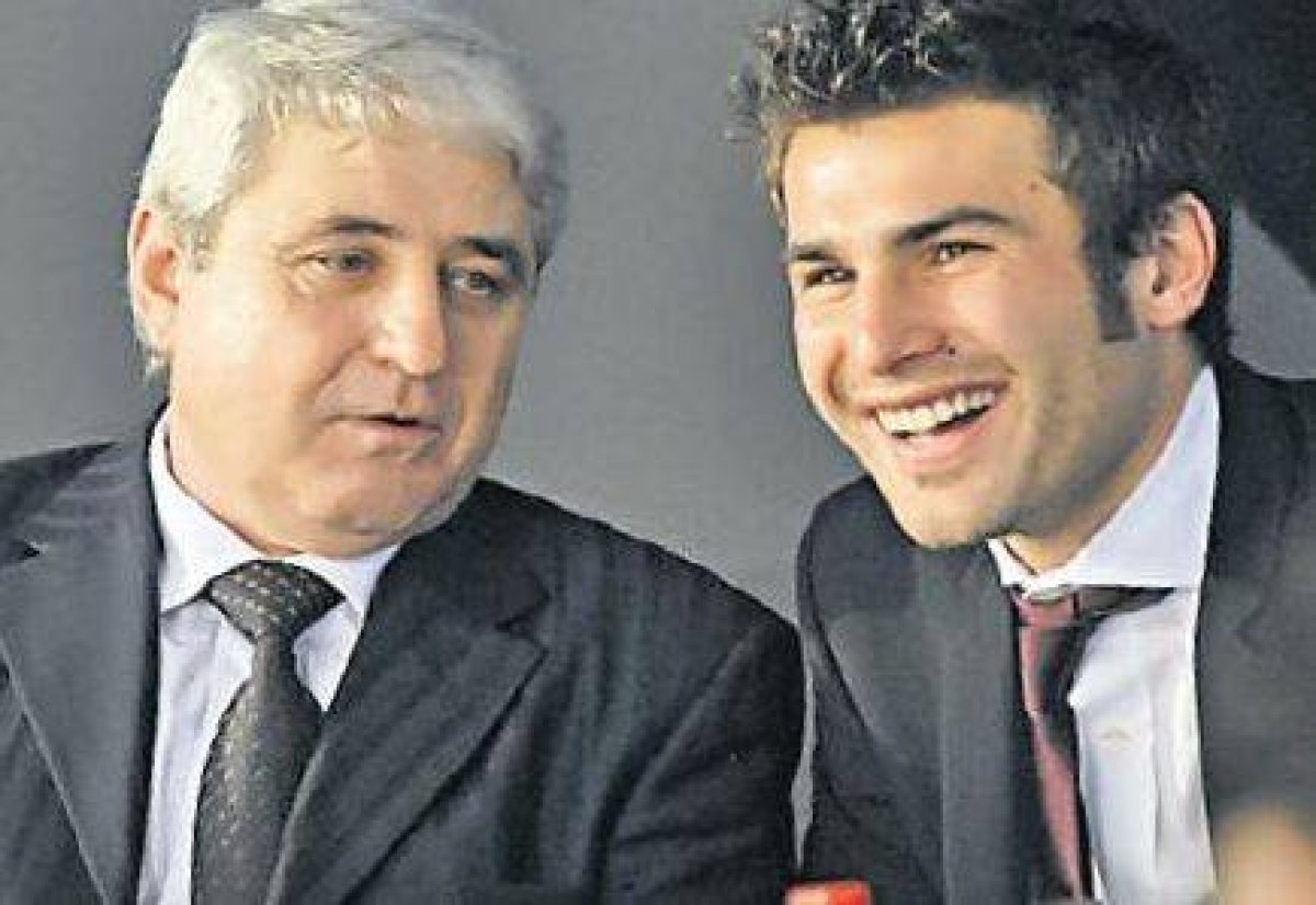 Adrian Mutu și tatăl său, Spiridon