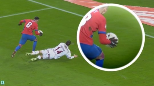 Contre în studioul Digi Sport pe marginea duelului Hromada-Șut: ”Incredibil! E henț” / ”Care e poziția firească după un contact?”